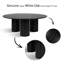 Table basse ronde 40 "à 3 pieds-101306601