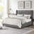 Modern Upholstered Platform Bed With Corduroy Wing Headboard-109801229-109801231