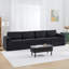 Canapé modulaire 4 places avec rangement-890115457
