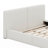 Queen Size Upholstered Platform Bed With Solid Frame-2105838050