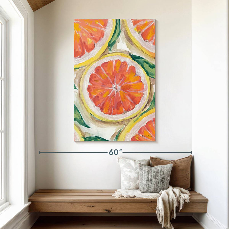 Yarlin Blood Orange, 48" H x 32" W