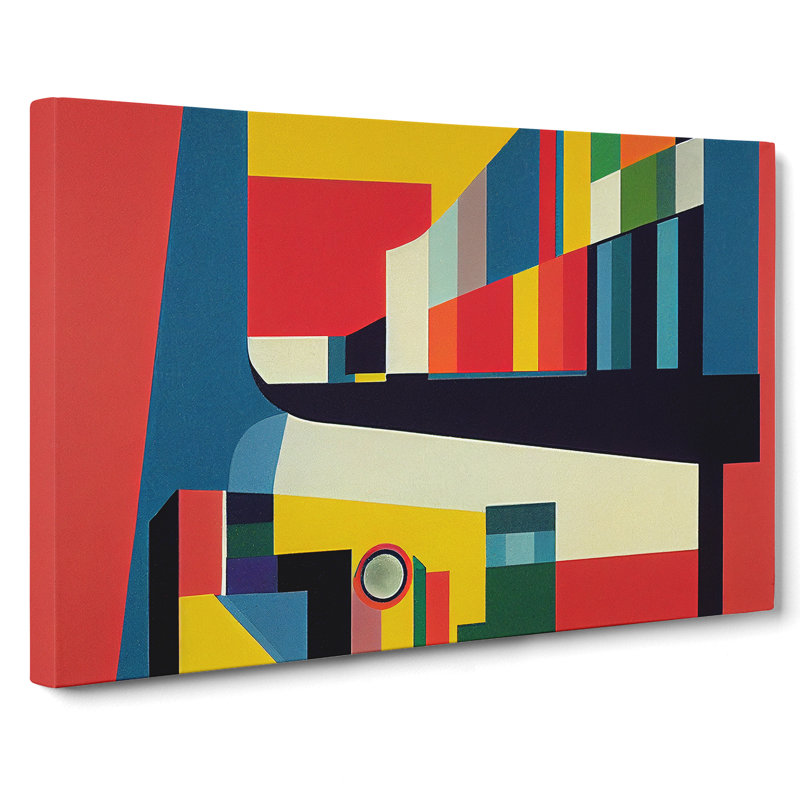 Sublime Modern Abstract Art - Wrapped Canvas