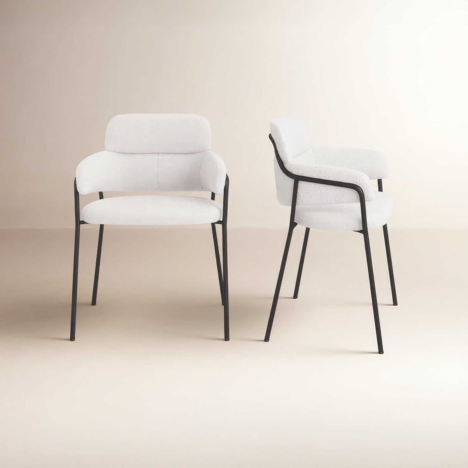 Kiku Armchair, White