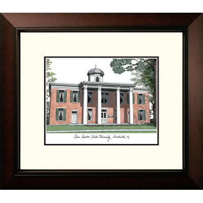 Cadre photo de lithographie à alumnus héritée ncaa sam houston state bearkats