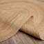 Tapis brun clair en jute tressé Charbonneau-1369427944