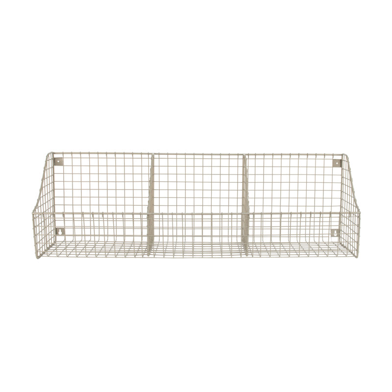 Panier Albie, Nickel satiné