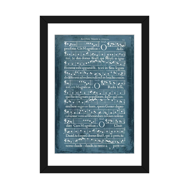 « graphic songbook iii », art textuel sur toile, H 32 po x l 24 po x P 1 po, Papier d'art encadré noir, Blanc
