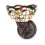 7" Wide Roseborder Wall Sconce-2083486750-2083486749