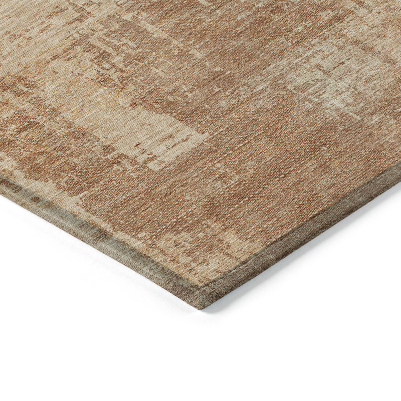 Tapis intérieur / extérieur rectangulaire avec envers antidérapant Lamanna, Rectangle 2 pi 6 po x 3 pi 10 po