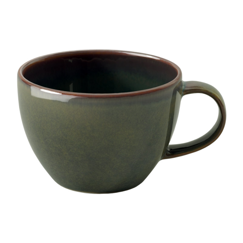 like. by Villeroy & Boch, Crafted Breeze Coffee Cup, 8.25 oz, Gray Blue
