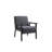 Espresso Coffee Table And Chair Set