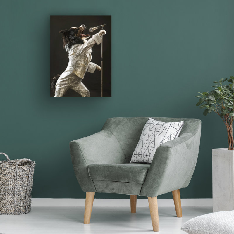 Art sur toile bolologien, Ray Heere 2, H 32 po x l 24 po