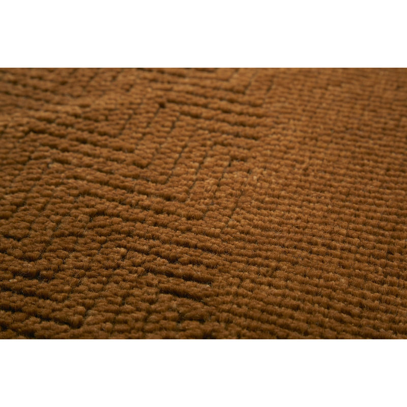 New Textures Collection Handmade Wool Area Rug, Rectangle 10' x 14'