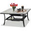 Mcchesney Square Steel Smokeless Fire Pit Table