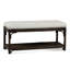 Summer Retreat Wicker Shelf Storage Bench-83099480-86505830