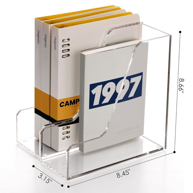 Magazine Rack, File Holder & Bookshelf Document Folder Organizer