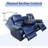 78.5'' Premium Vegan Leather Manual Reclining Sofa with Drop-down Table -101964112
