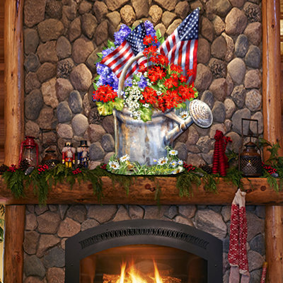 Cintre et porte mural american freedom