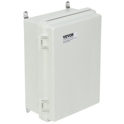 Outdoor Electrical Junction Box, 16.93 x 12.99 x 7.09 in, ABS Plastic Electrical Enclosure Box