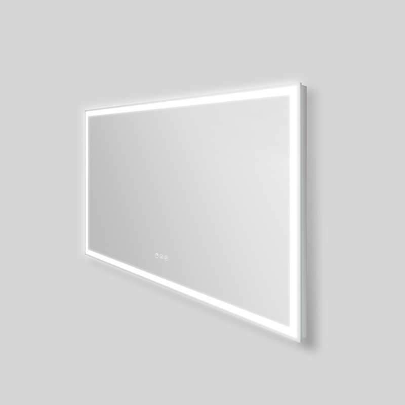 Streamline Rectangular Frameless LED Bathroom Vanity Mirror with Defogger, Dimmability, Color Temperature Change