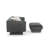 Upholstered Chesterfield Sofa with Ottoman-268910157