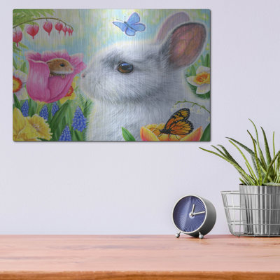 " Little Friend In The Tulips " by Bridget Voth