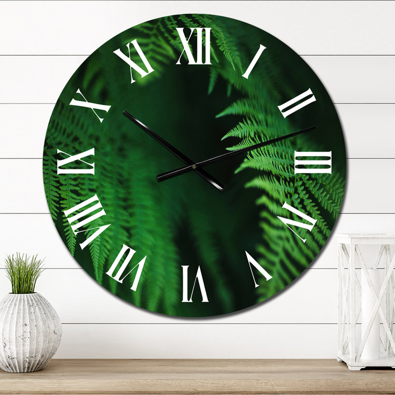 Horloge murale tropicale, Petit