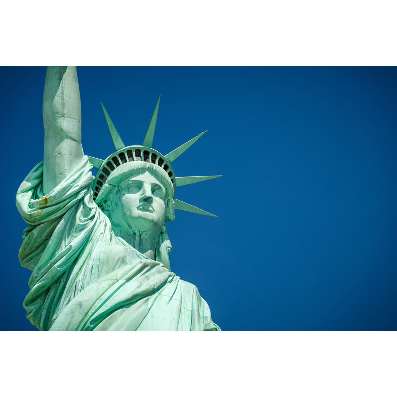 Statue Of Liberty by Sborisov - Wrapped Canvas Print, 30cm H x 46cm W