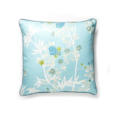Housse et insert de coussin carré 100% coton Jardin De Chine