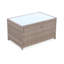 Kjellaug Rattan Wicker 4-seater self-assembly polyrattan garden sofa set-2110319480-2110319482-2110350035