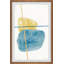 Blue And Yellow Target by Marmont Hill - Single Picture Frame Painting-41281894