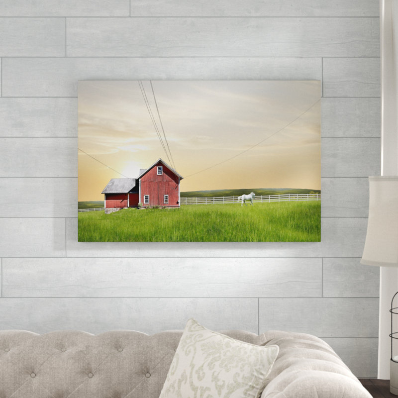 Farm & Country IV by James McLoughlin - Photograph Print, 61cm H x 91cm W, Wrapped Canvas