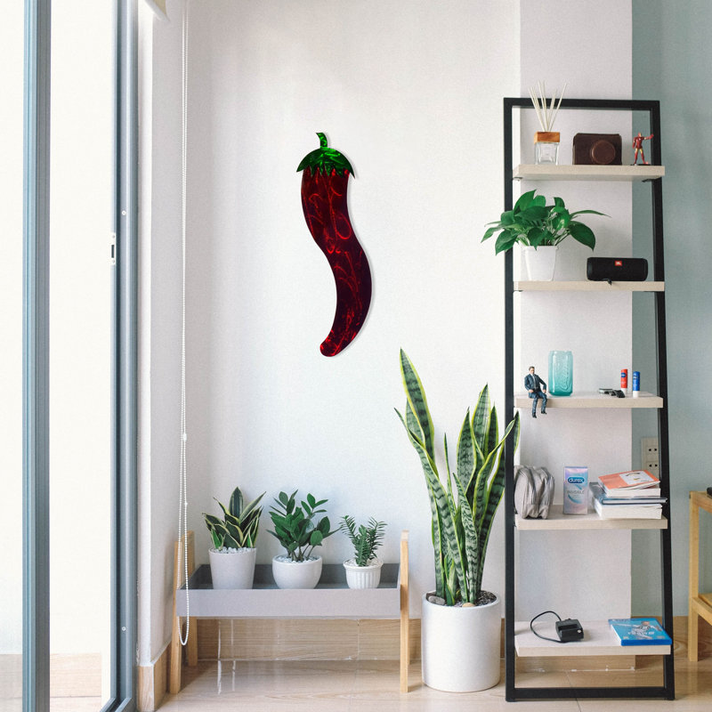 Handmade Traditional Food & Beverage Wall Decor on Metal