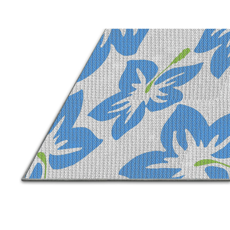 Denver Floral Indoor Rug, Rectangle 5' x 7'