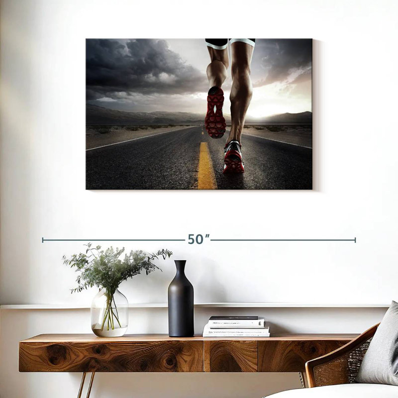 Sireci Highway Run, 24" H x 36" W
