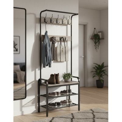 Hall Tree 71cm Wide