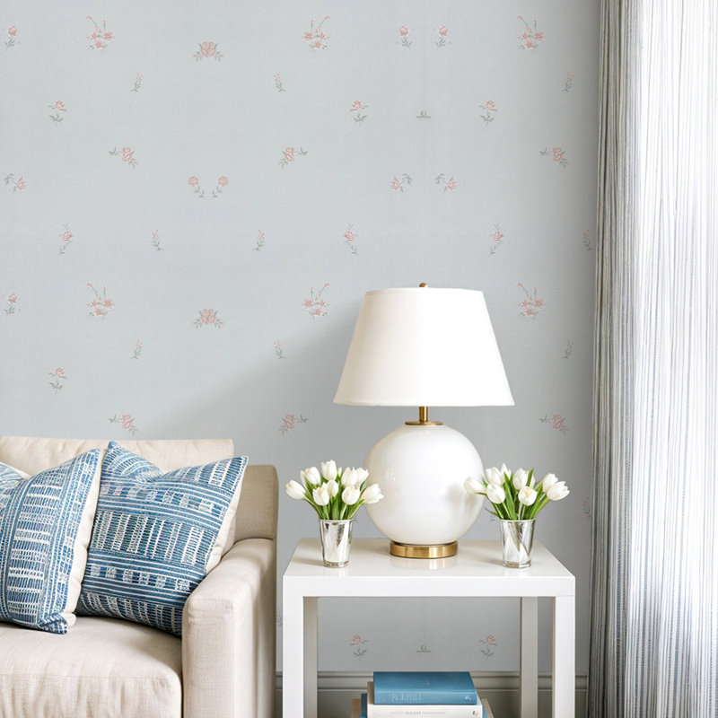 Non-Pasted Non-Woven 3D Embossed Wallpaper Roll
