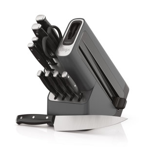 Ginsu Chikara 12 Piece Knife Block Set, Toffee Block 