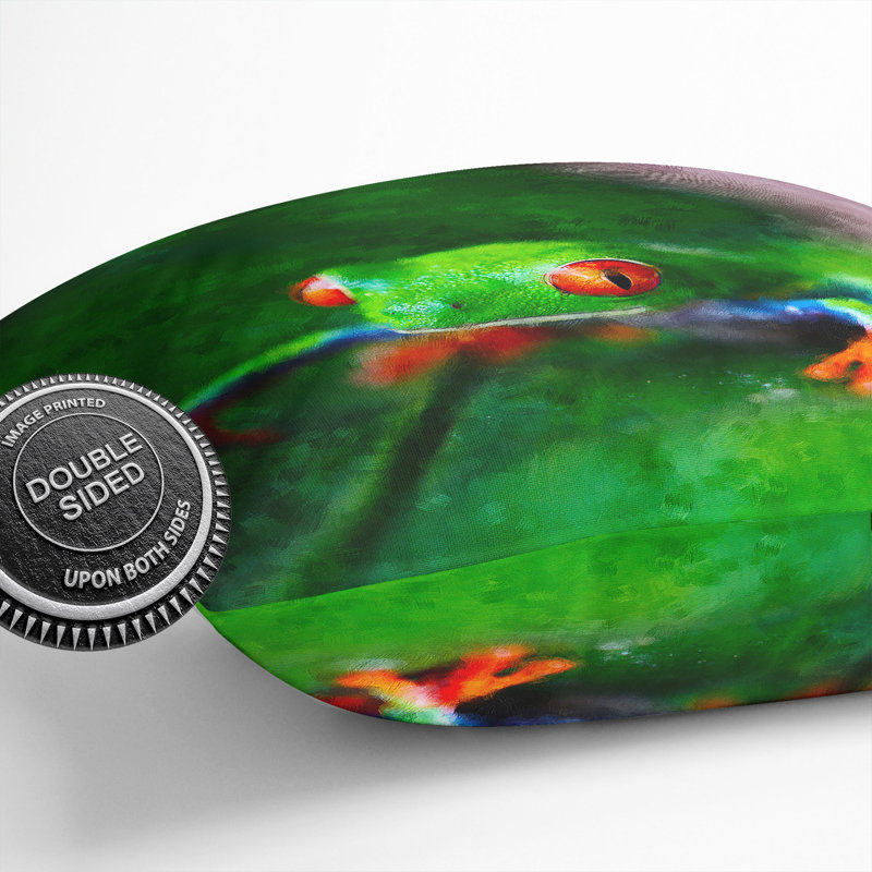 Tree Frog Vol.1 Scatter Cushion with Filling, 55cm H x 55cm W x 20cm D