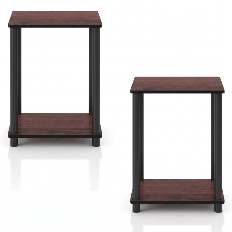  Ensemble de 2 tables d'appoint Turn-N-Tube