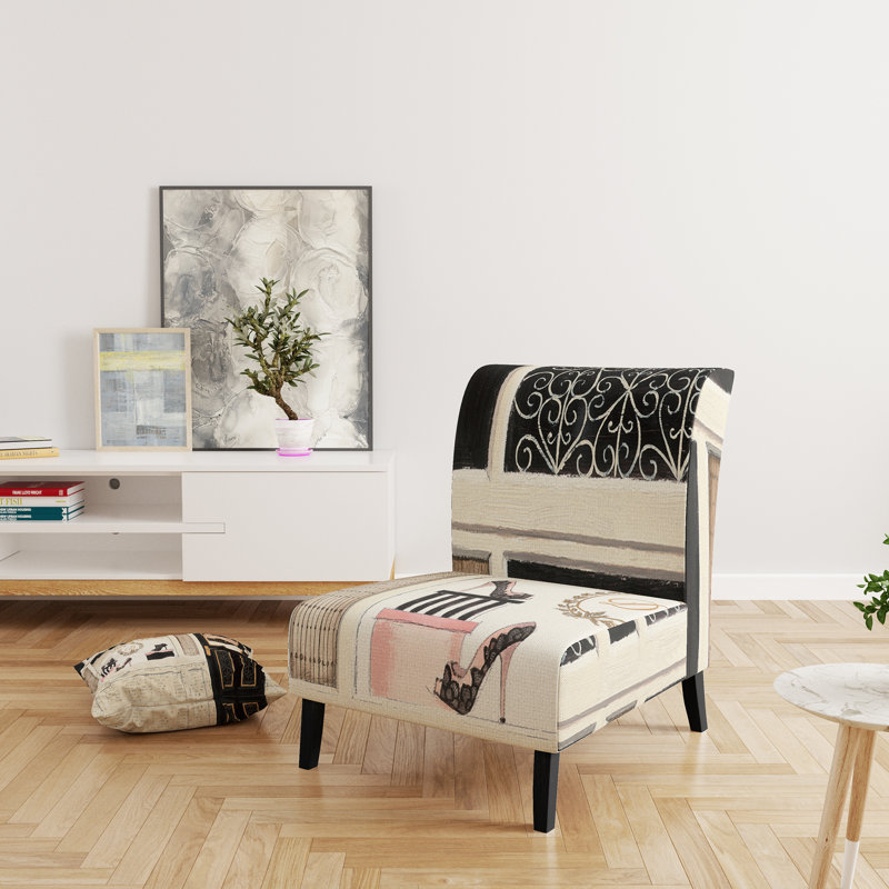 Fauteuil de chambre rembourré Paris Diva Shoes