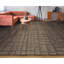 Tapis aubergine de haute qualité noué à la main