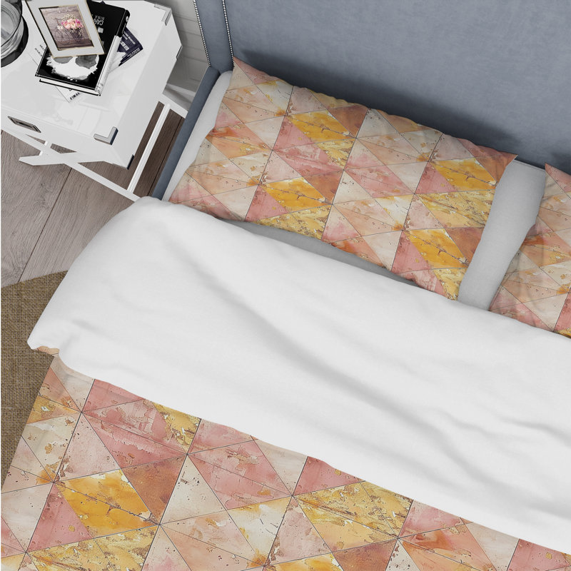 Ensemble de housse de couette Farmhouse, Housse de couette très grand + 2 taies décorativ