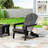 Dontee Wood Foldable Outdoor Adirondack Chair-424331538