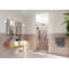 Stellar 40.5 in. x 78 in. Fully Frameless 3 Panel Inline Hinge Shower Door-248199640