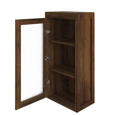 DOOR CABINET IN BROWN