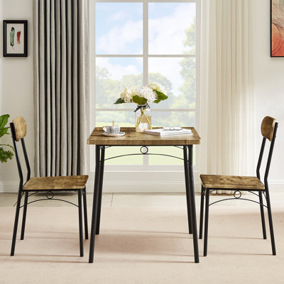 Whipton 2 - Person Four Leg Dining Set