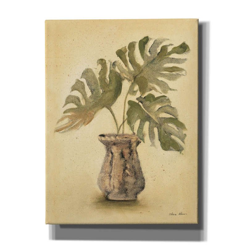 "Epic Graffiti" Palm 1 "par Cheri Blum, art mural sur toile, H 16 po x l 12 po x P 0,75 po
