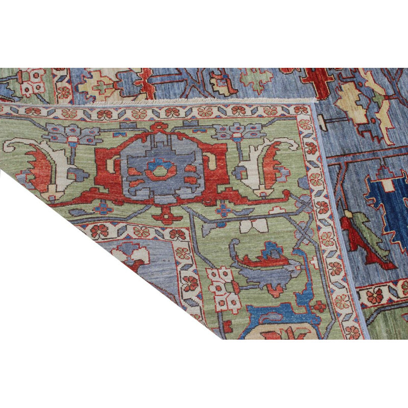 Transitional One-of-a-Kind Rectangle 8'1" X 10'2" Hand Knotted Area Rug