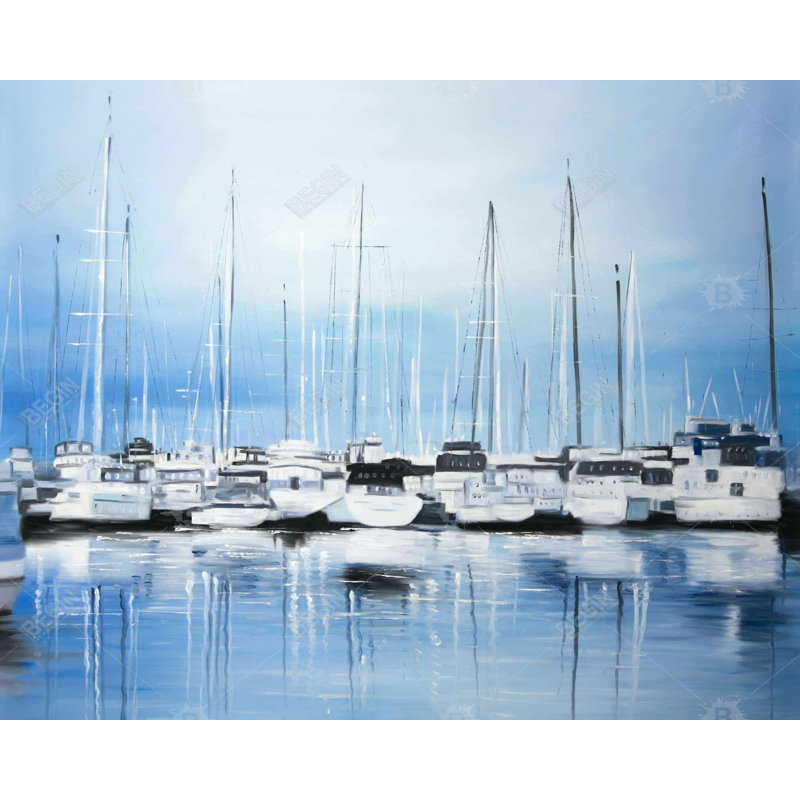 " Boats At The Dock "